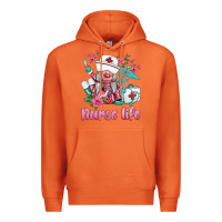 Carrot nurse gnomies nurse  life spring Premium Hoodie - BarkalooDesign