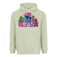 Matcha ohana stitch Heavyweight Hoodie - Zillion Design Studio