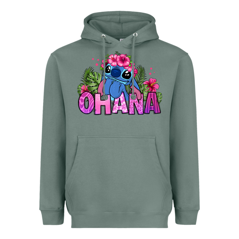 Ohana Stitch Heavyweight Hoodie by Zillion Design Studio | Teevron