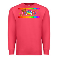 Cardinal lgbtq dad  libbey glass Premium Sweatshirt - HRA Design Shop