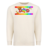 Lgbtq Dad  Libbey Glass Premium Sweatshirt | Teevron