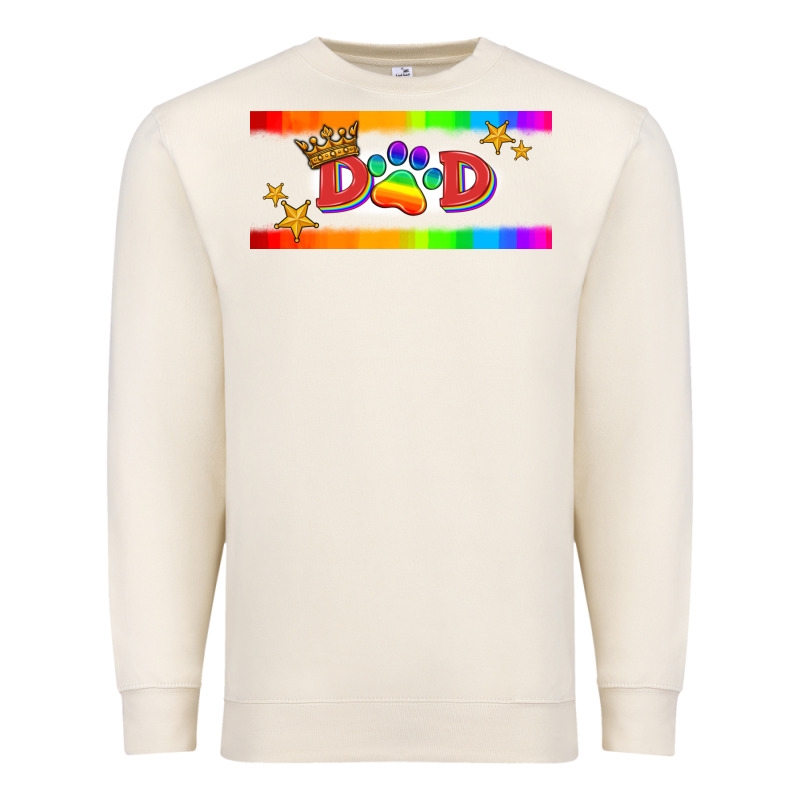 Lgbtq Dad  Libbey Glass Premium Sweatshirt by HRA Design Shop | Teevron
