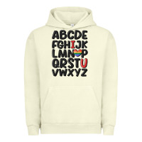 Pigment Pistachio pride alphabet Urban Hoodie - MaliasSmallBusiness