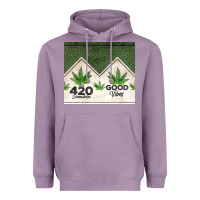 Lavender 420 somewhere good vibes weed tumbler2 Heavyweight Hoodie - CTS Tumbler Store