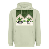 Matcha 420 somewhere good vibes weed tumbler2 Heavyweight Hoodie - CTS Tumbler Store
