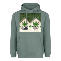 Sage 420 somewhere good vibes weed tumbler2 Heavyweight Hoodie - CTS Tumbler Store