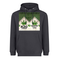 Smoke 420 somewhere good vibes weed tumbler2 Heavyweight Hoodie - CTS Tumbler Store