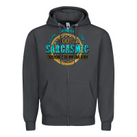 Smoke all day everyday 247 100 sarcasmic sarcasm is in m Zipper Hoodie - Zillion Design Studio