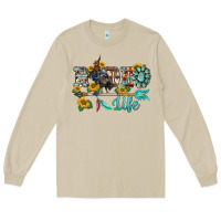 Mushroom western rodeo bullfighter  life turquoise's gemstones arrow sunflowers Long Sleeve Tee - BarkalooDesign