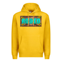 Western Rodeo Sunflowers Weapon  License Plate Template Premium Hoodie | Teevron