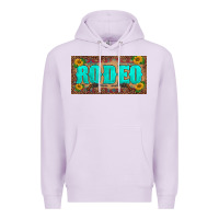 Lilac western rodeo sunflowers weapon  license plate template Premium Hoodie - BarkalooDesign