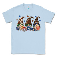 Dusty Blue football gnomes Classic Tee - Zillion Design Studio
