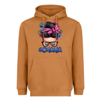 Meerkat ohana stitch messy bun Heavyweight Hoodie - Zillion Design Studio
