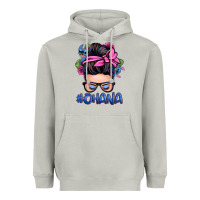 Moon Dust ohana stitch messy bun Heavyweight Hoodie - Zillion Design Studio