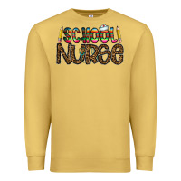 Antique Gold school nurse Premium Sweatshirt - CowhideDigitalArt