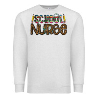 Oatmeal Heather school nurse Premium Sweatshirt - CowhideDigitalArt