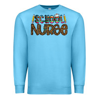 Ocean Blue school nurse Premium Sweatshirt - CowhideDigitalArt