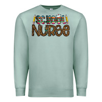 Seafoam school nurse Premium Sweatshirt - CowhideDigitalArt