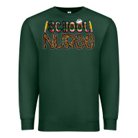 Sports Green school nurse Premium Sweatshirt - CowhideDigitalArt