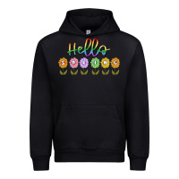 Black hello spring Urban Hoodie - MaliasSmallBusiness