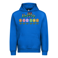 Cobalt hello spring Urban Hoodie - MaliasSmallBusiness