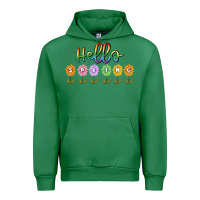 Emerald hello spring Urban Hoodie - MaliasSmallBusiness