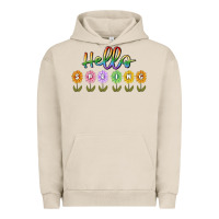Pigment French Oak hello spring Urban Hoodie - MaliasSmallBusiness