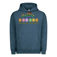 Pigment Midnight Navy hello spring Urban Hoodie - MaliasSmallBusiness