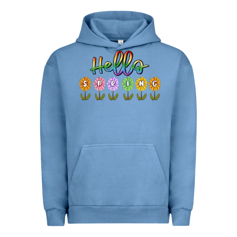 Hello Spring Urban Hoodie by MaliasSmallBusiness | Teevron