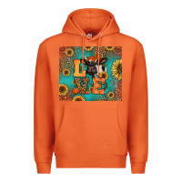 Carrot love autumn cow Premium Hoodie - Jasminsmagicworld