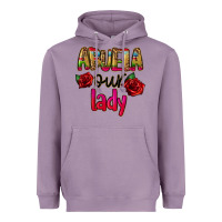 Lavender abuela our lady Heavyweight Hoodie - CTS Tumbler Store