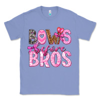 Colony Blue bows before bros Classic Tee - texasbilliewilder