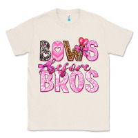 Natural bows before bros Classic Tee - texasbilliewilder