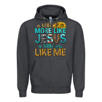 Smoke a little more like jesus a little less like me Zipper Hoodie - texasbilliewilder
