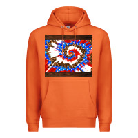 Carrot usa tie dye Premium Hoodie - AdoDesignShop