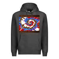 Usa Tie Dye Premium Hoodie | Teevron