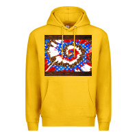 Lemon usa tie dye Premium Hoodie - AdoDesignShop