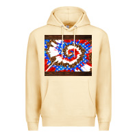 Pina Colada usa tie dye Premium Hoodie - AdoDesignShop