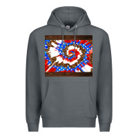 Rock usa tie dye Premium Hoodie - AdoDesignShop