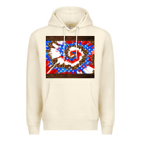 Sandshell usa tie dye Premium Hoodie - AdoDesignShop