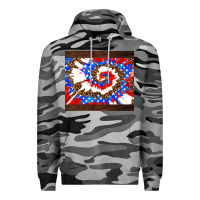 Slate Camo usa tie dye Premium Hoodie - AdoDesignShop