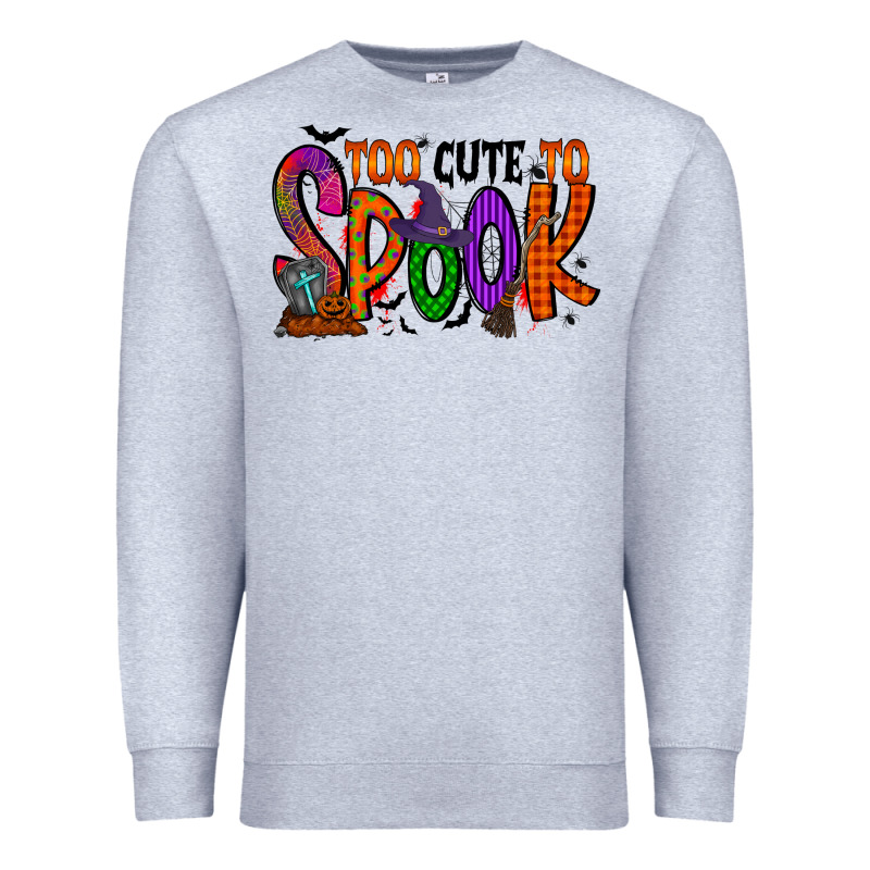 Too Cute To Spook Premium Sweatshirt by RacoonDesign | Teevron