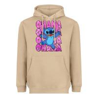 Mushroom ohana stitch Heavyweight Hoodie - Zillion Design Studio