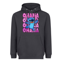 Smoke ohana stitch Heavyweight Hoodie - Zillion Design Studio