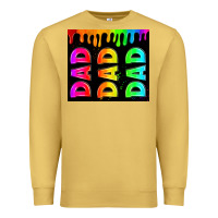 Antique Gold lgbt dad tumbler Premium Sweatshirt - HRA Design Shop