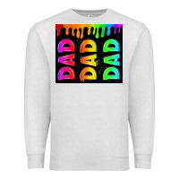 Oatmeal Heather lgbt dad tumbler Premium Sweatshirt - HRA Design Shop