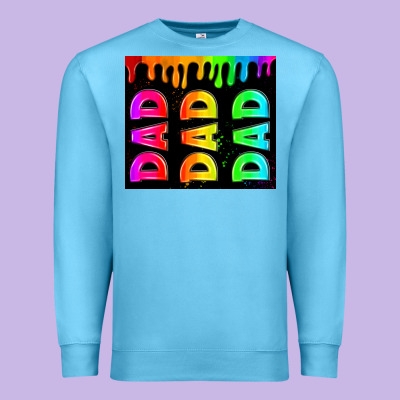 Lgbt Dad Tumbler Premium Sweatshirt Designed By Hra Design Shop