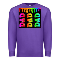 Purple lgbt dad tumbler Premium Sweatshirt - HRA Design Shop