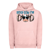 Pigment Salmon holy cow i'm dad Urban Hoodie - MaliasSmallBusiness