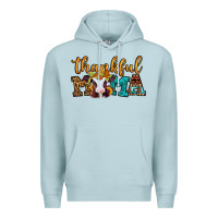 Blue Mist thankful mama baby calf Premium Hoodie - Jasminsmagicworld